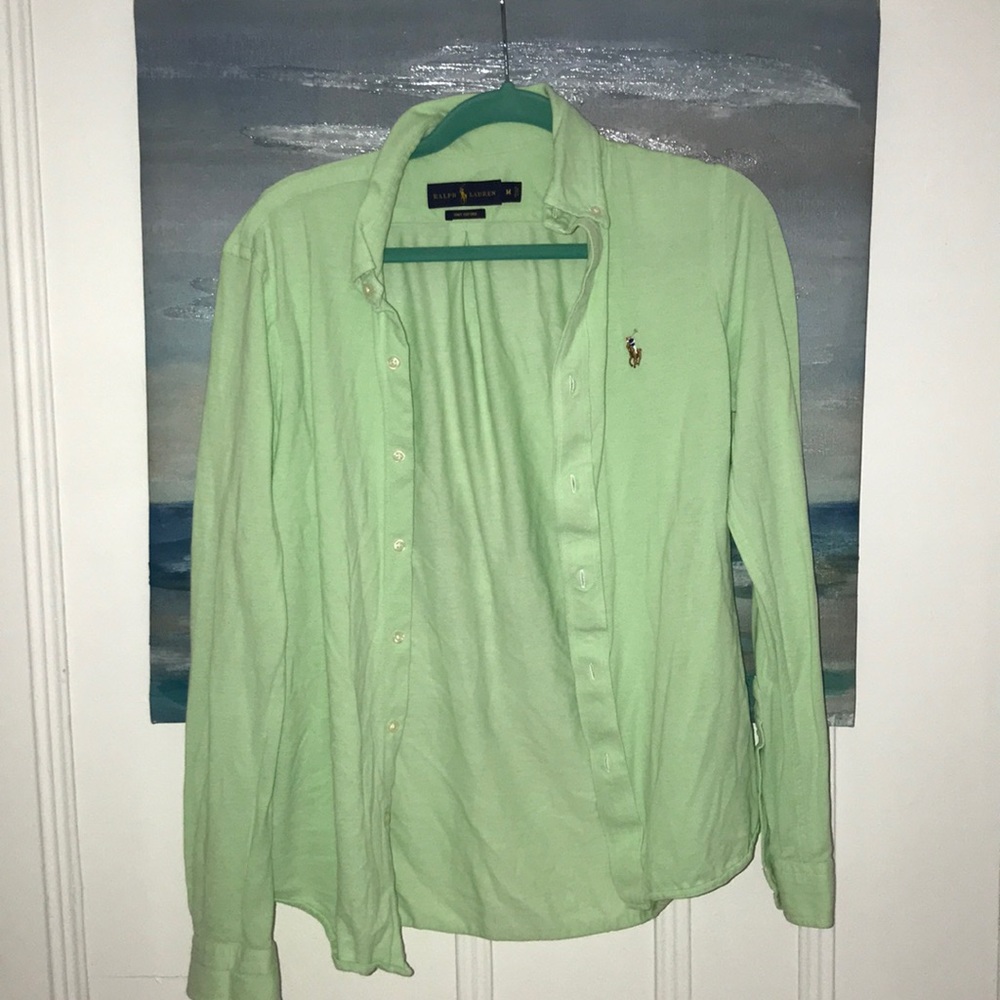 Polo Button Down Knit Oxford